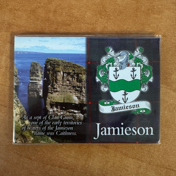 Clan Fridge Magnet Jamieson