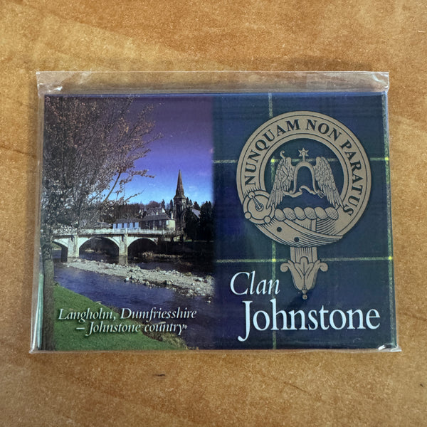 Clan Fridge Magnet Johnstone