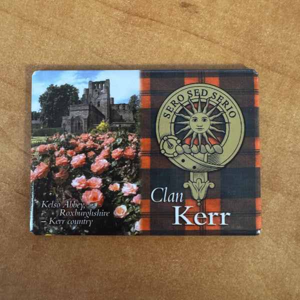 Clan Fridge Magnet Kerr