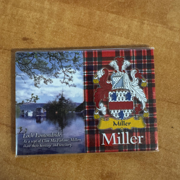 Clan Fridge Magnet Millar