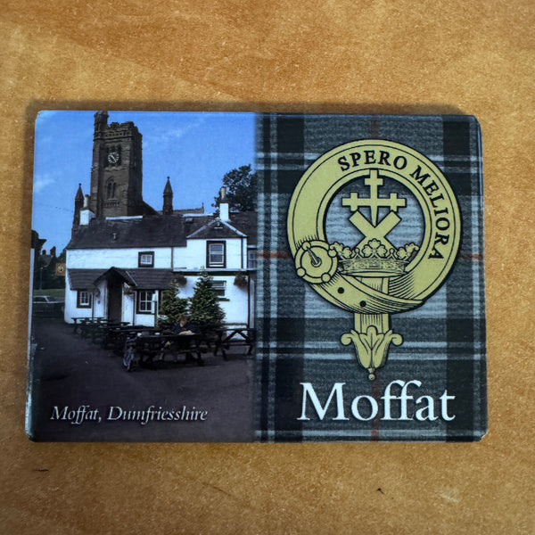 Clan Fridge Magnet Moffat