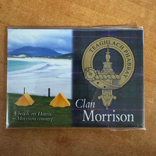 Clan Fridge Magnet Morrison