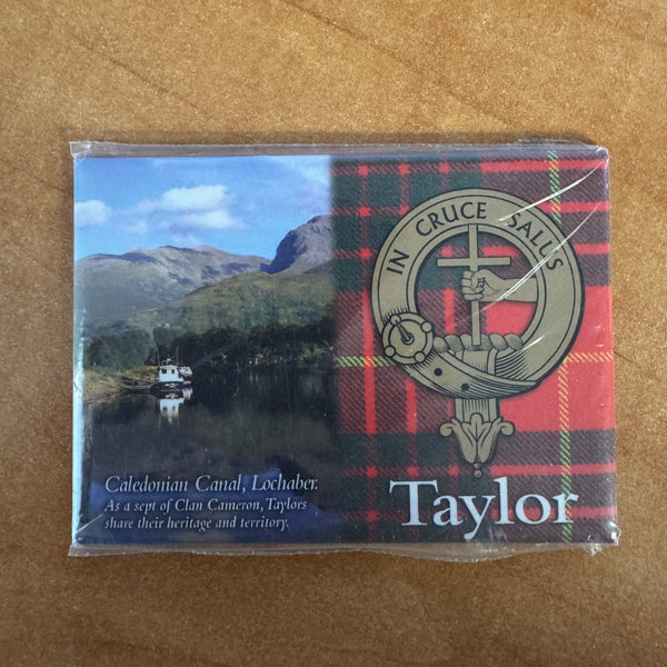 Clan Fridge Magnet Taylor