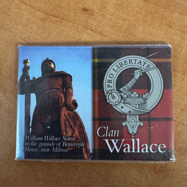 Clan Fridge Magnet Wallace