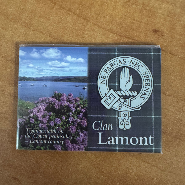 Clan Fridge Magnet lamont