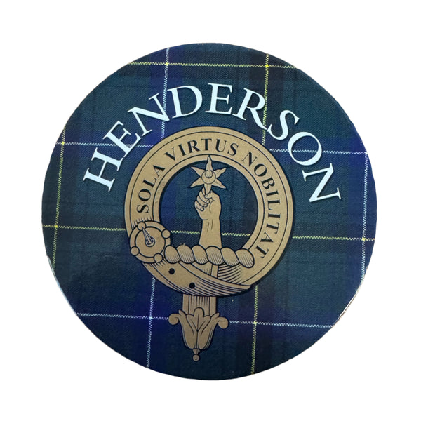 Clan crest Coaster Henderson