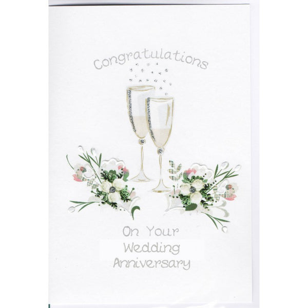 Congratualtions on your Wedding Anniversary card