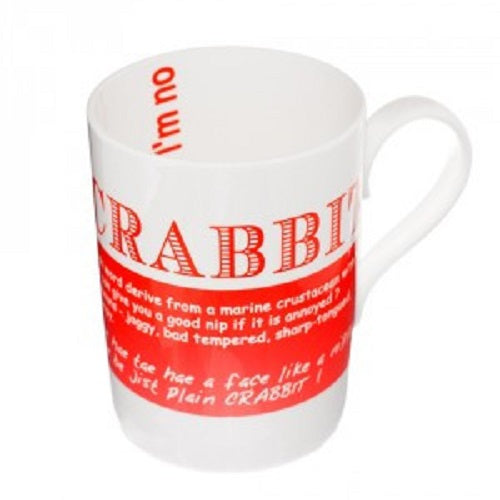 Crabbit Scots Dialect Mug