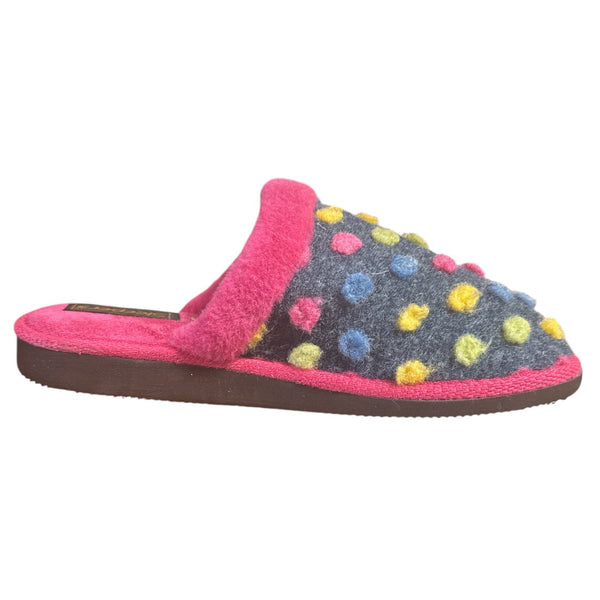 Cuff Mule Slipper Ladies