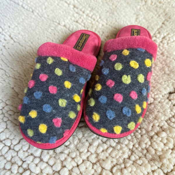 Cuff Mule Slipper Ladies