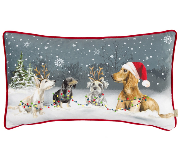 Cushion Christmas Dog