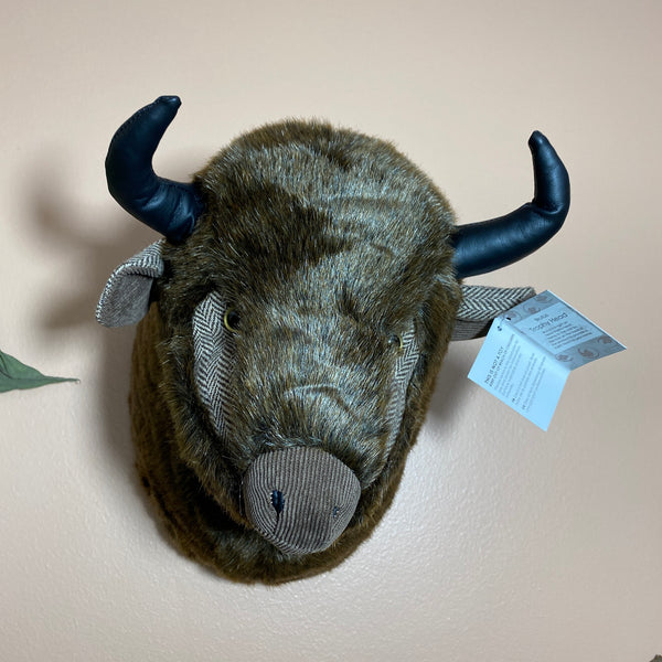 Dora Designs  Bison Trophy Head Wall Mount.