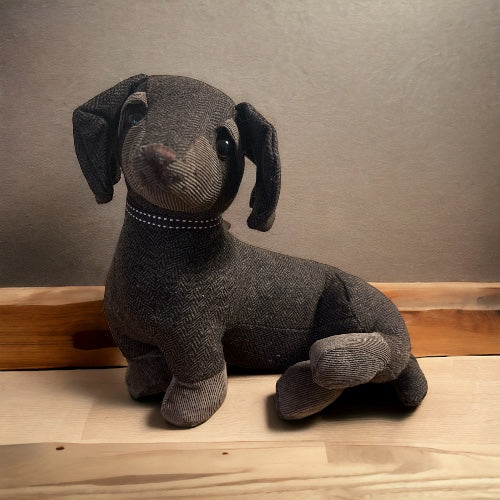 Egbert Dachshund Dog Doorstop Dora Designs