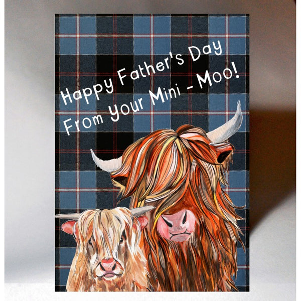 Scottish Fathers Day Mini Moo
