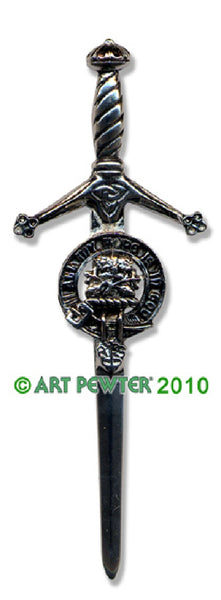 Fraser Clan Crest Kilt Pin