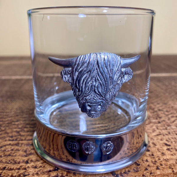 Scottish Pewter Whisky Glass