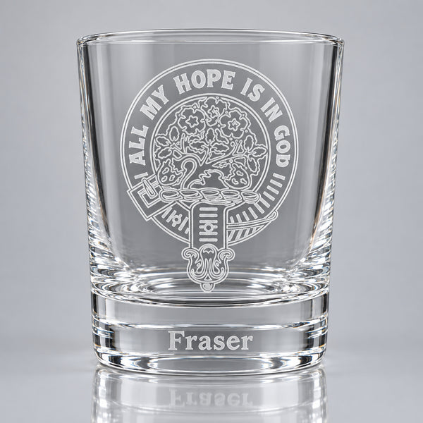 Fraser Clan Whisky Glass