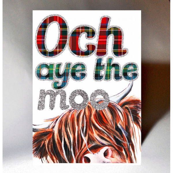 Scottish Card Och aye the Moo 
