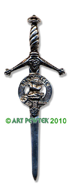 Graham Clan Crest Kilt Pin