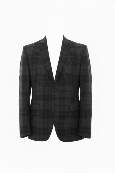 Tartan Jacket Grey Highlander