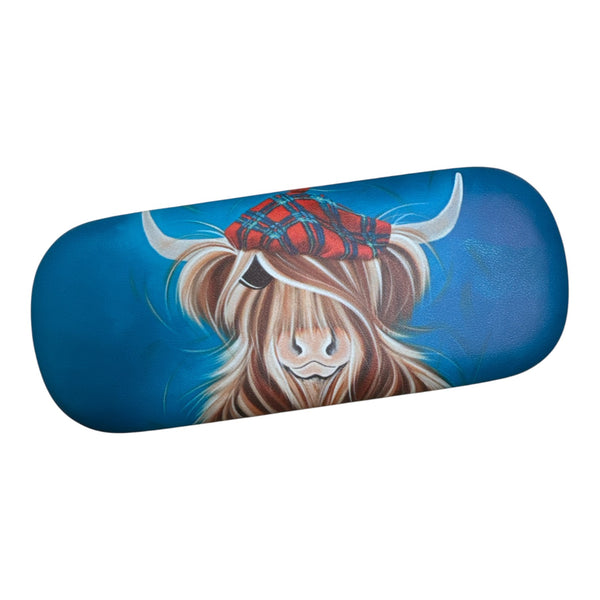 Hamish Highland Cow Glasses Case