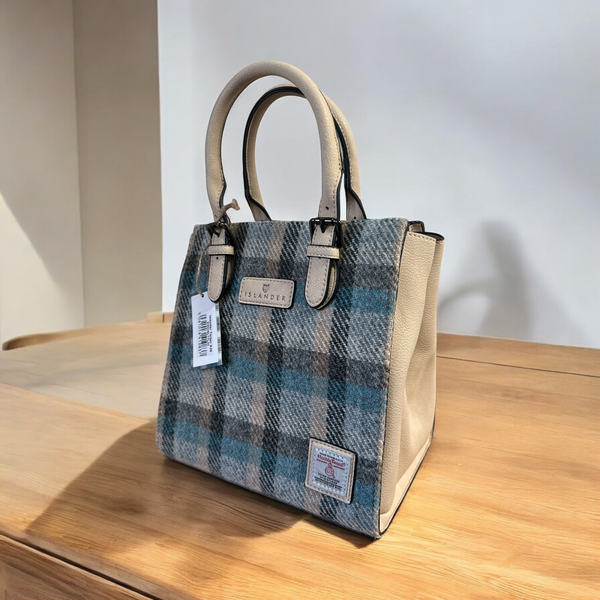 Harris tweed tote bag sales