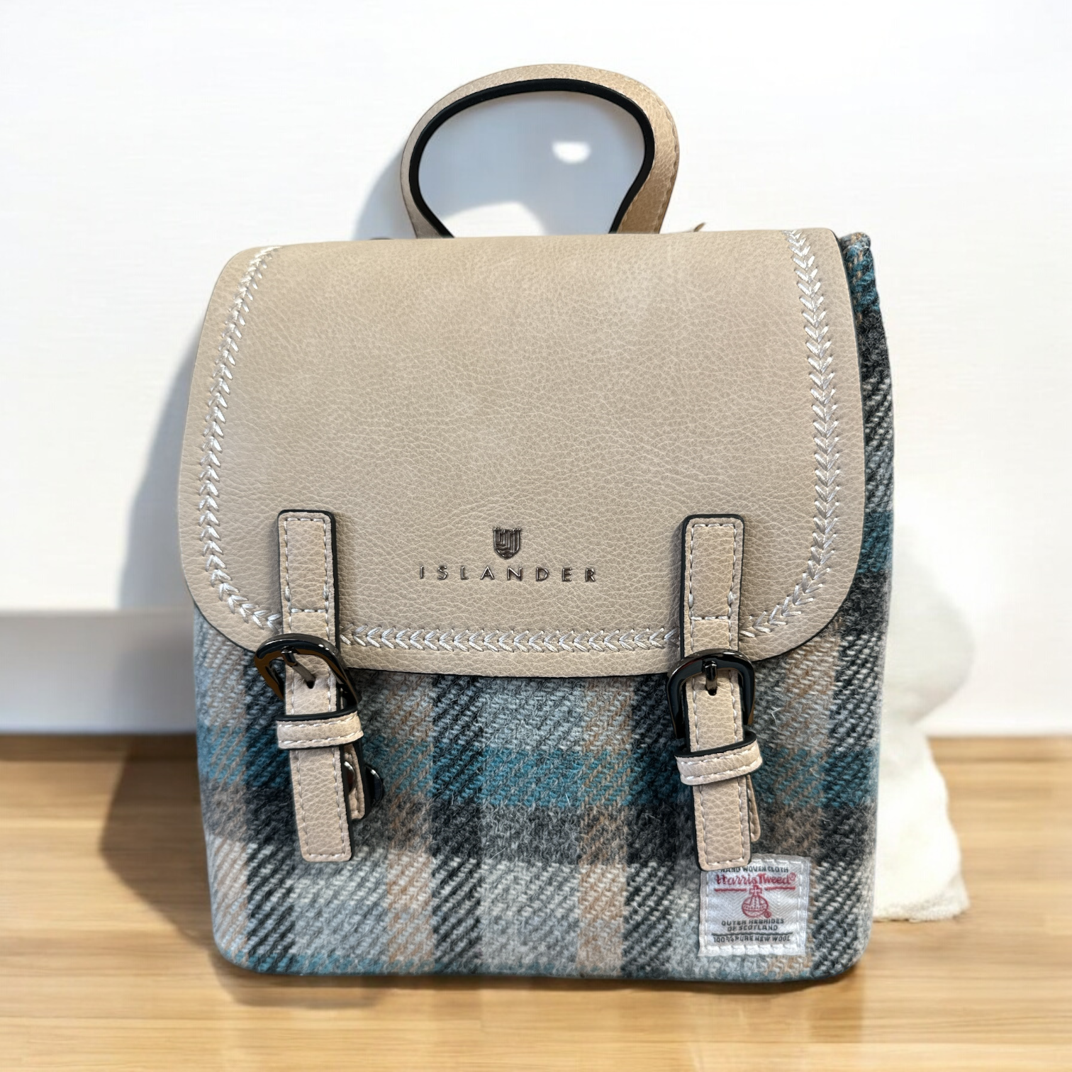 Harris Tweed Bute Backpack Islander