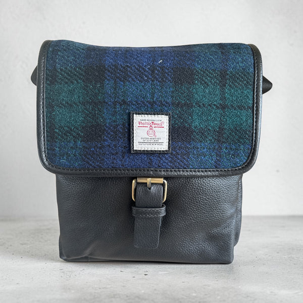 Harris Tweed Flap Over Man Bag TW-41