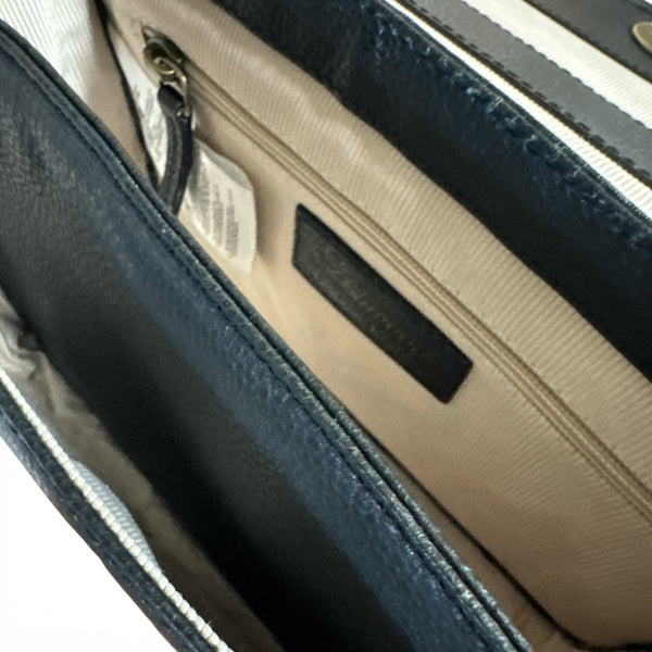 Harris Tweed Leather Medium Satchel Bag 