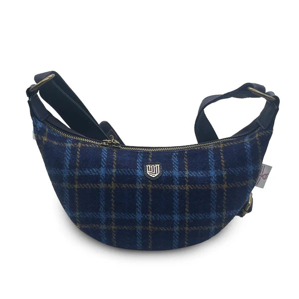 Harris_Tweed_Luna_bag_Blue Tartan