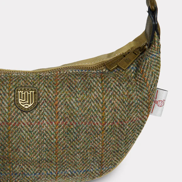 Harris Tweed Luna bag Chestnut Herringbone