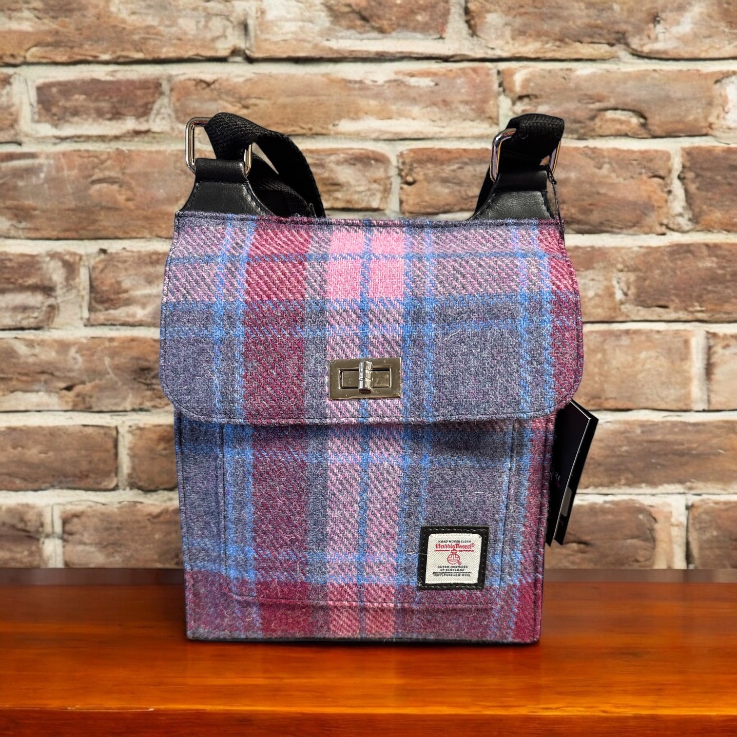 Harris Tweed Pastel Pink Satchel