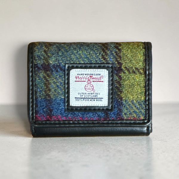 Harris Tweed Small Trifold Purse