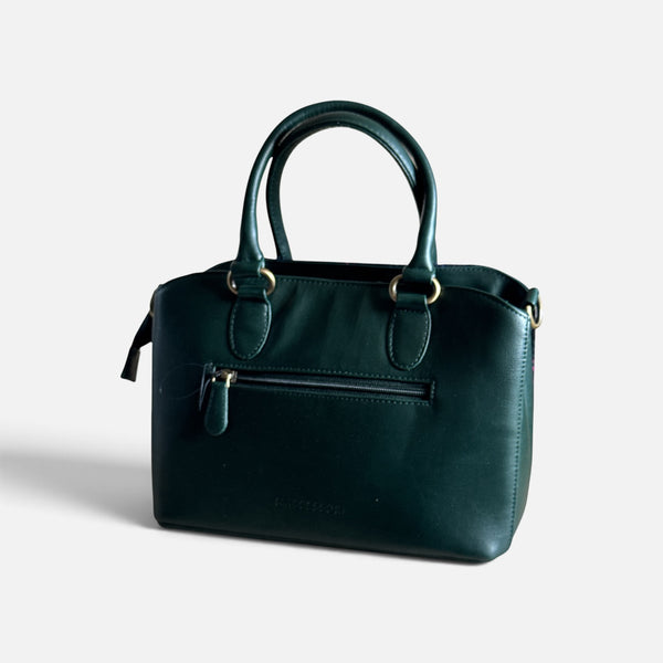 Harris Tweed Top Handle Bag Baird Check