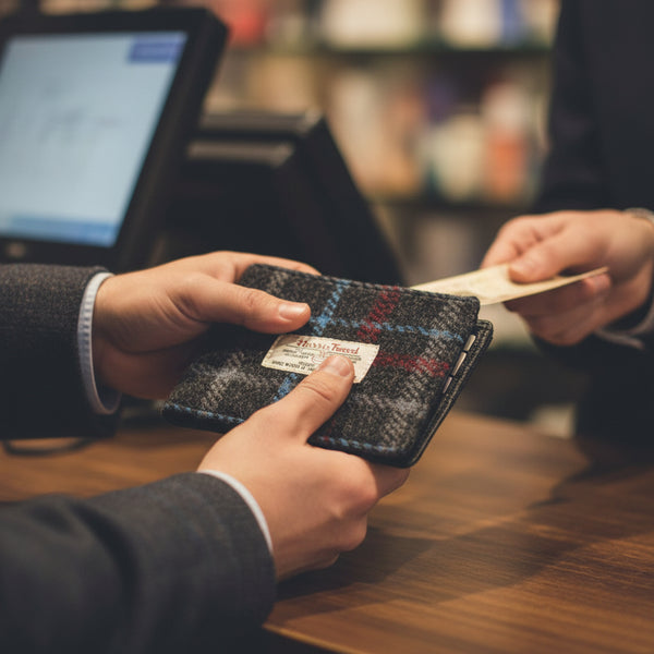  Harris Tweed Wallet COL48