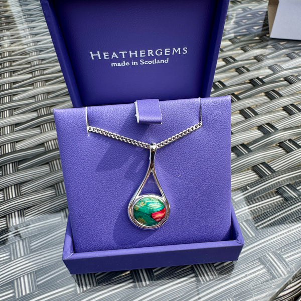 Heathergems Broan Short Pendant Necklace HP82