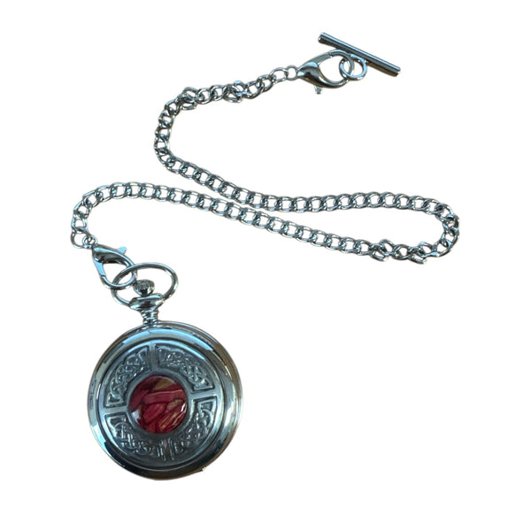 Heathergems Celtic Quartz Pocket Watch