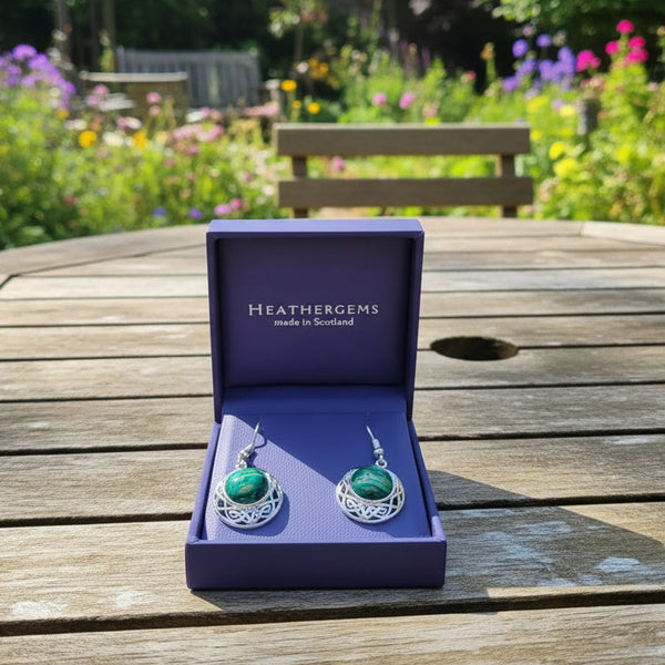 Heathergems  Cormag Celtic Earrings HE88
