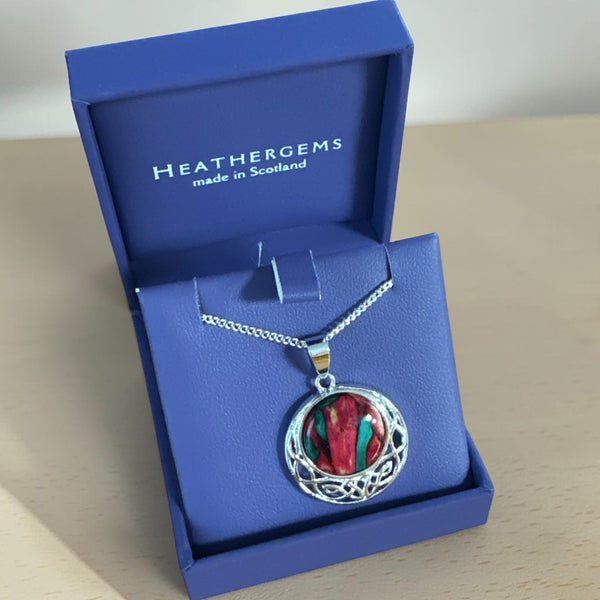 Heathergems Cormag Celtic Pendant Necklace HP88