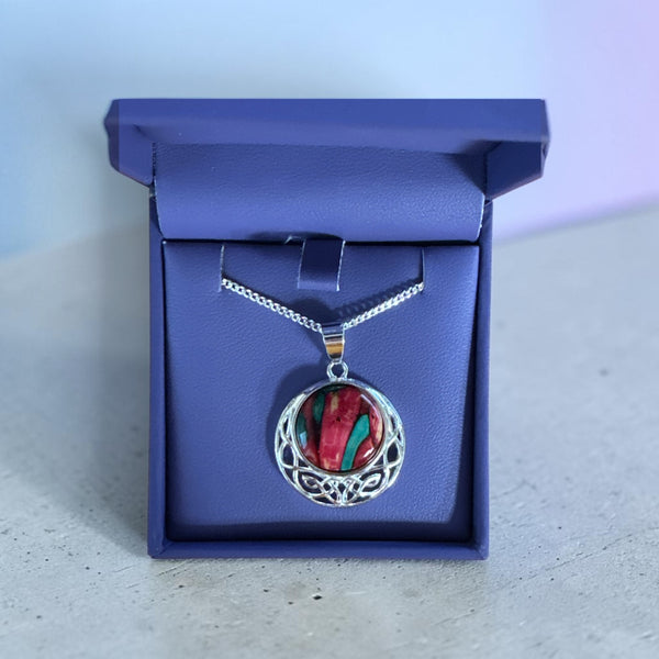 Heathergems Cormag Celtic Pendant Necklace HP88