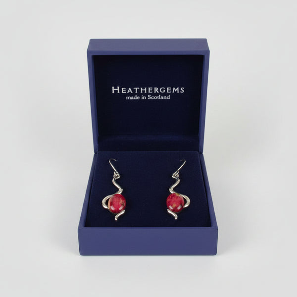 Heathergems Drop Wiggle Earrings HE92