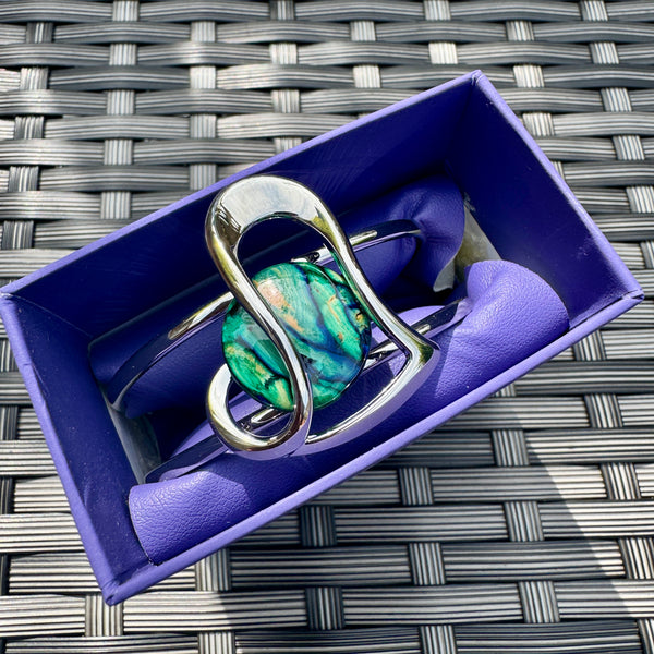 Heathergems Heart Bangle Bracelet HBA23