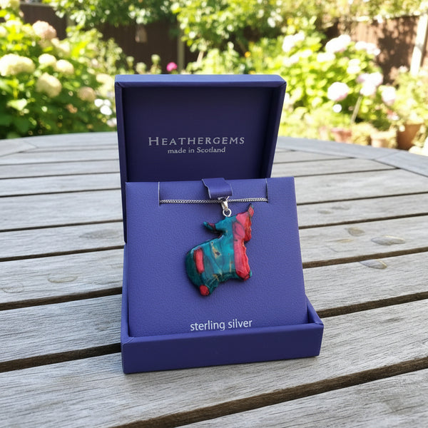 Heathergems Highland Cow Necklace