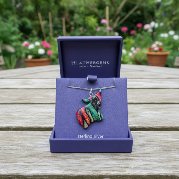 Heathergems Highland Cow Necklace