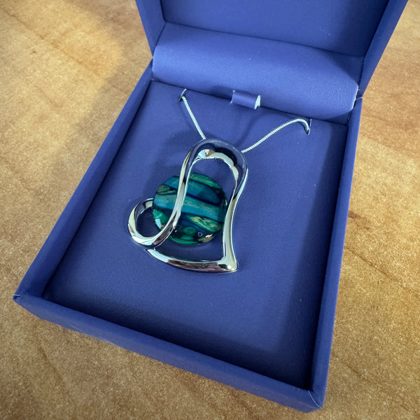 Heathergems Large Heart Pendant 