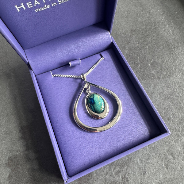 Heathergems Open Tearlach Pendant 
