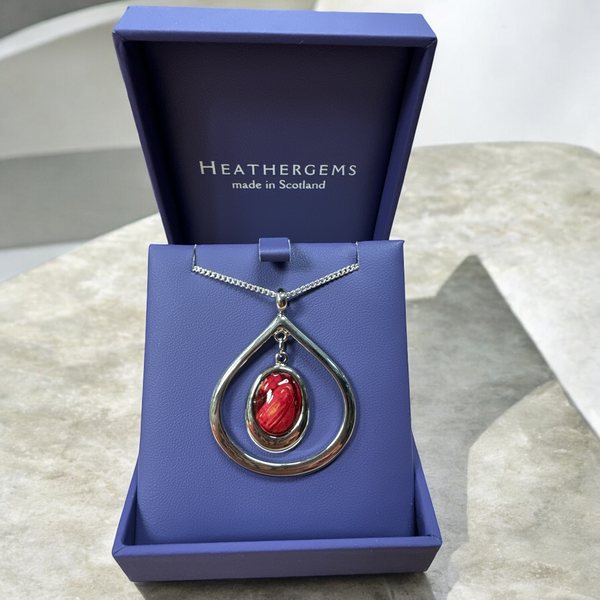 Heathergems Open Tearlach Pendant 