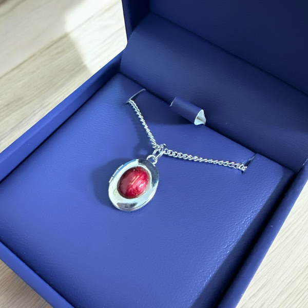 Heathergems Plated Locket Red