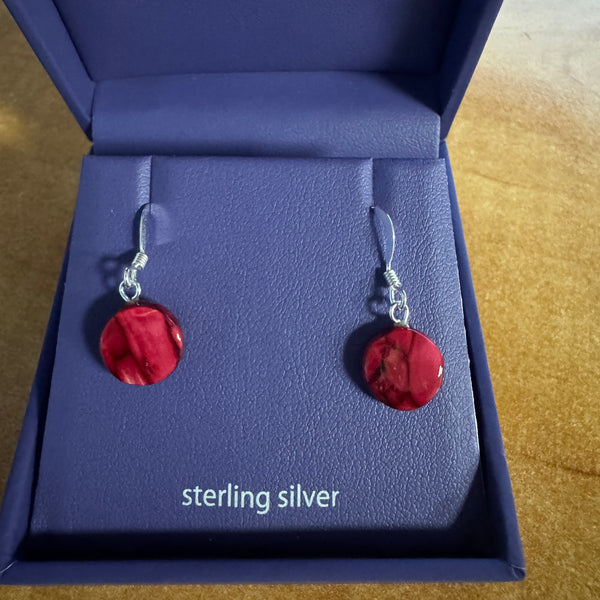 Heathergems Round drop Earings