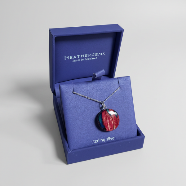 Heathergems Small Circle Pendant SP23